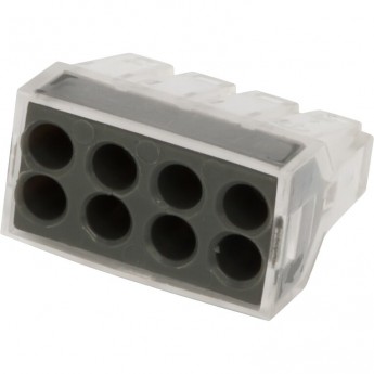 Электромонтажные экспресс-клеммы REXANT 8*2.5мм2, 5шт (БЛИСТЕР D)