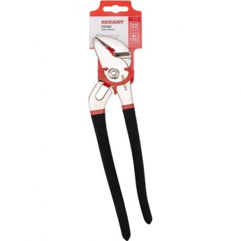 Клещи переставные REXANT 250 мм никелированные, обливные рукоятки