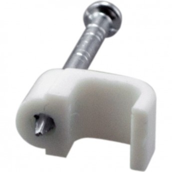 Крепеж кабеля REXANT плоский 6 х 4 мм, 20 шт.