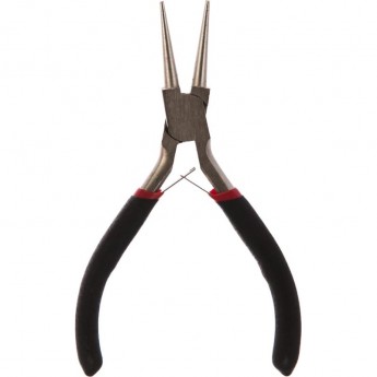 Круглогубцы REXANT МИНИ 120 мм никелированные, авторазжим, обливные рукоятки