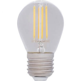 Лампа филаментная REXANT GL45 7.5 Вт 4000K E27 прозрачная колба