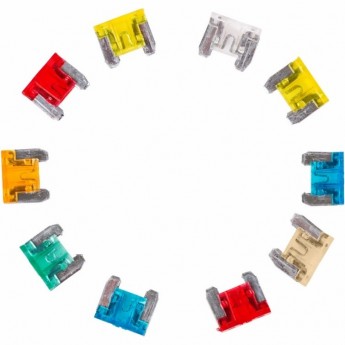 Набор автомобильных предохранителей REXANT KOREA микро