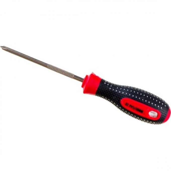 Отвертка крестовая REXANT PH 1х100 мм трехкомпонентная рукоятка 12-4727-1