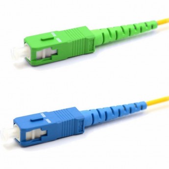 Патч-корд REXANT 9/125 (OS2) SC/APC-SC/UPC LSZH оптический переходной 15м