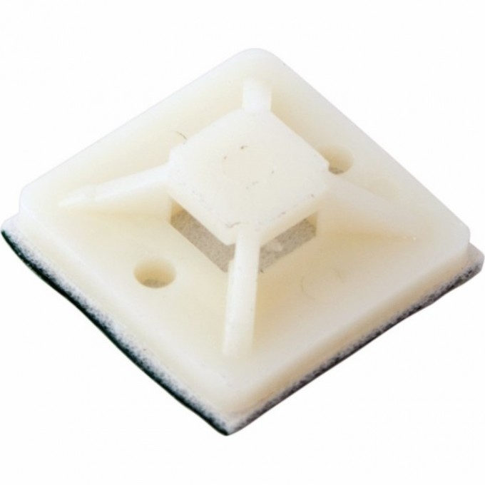 Площадка REXANT 30х30 мм самоклеящаяся белая, 100 шт. 07-2030