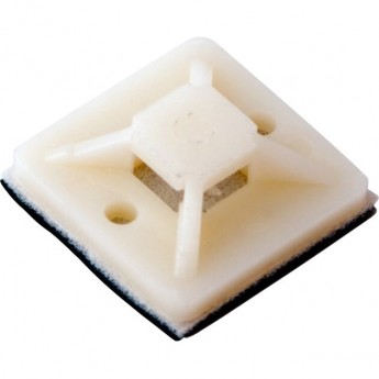 Площадка самоклеящаяся REXANT 20х20 мм, белая, упаковка 10 шт.