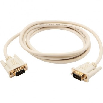 Шнур REXANT VGA - VGA с ферритами, 1,8м, серый (GOLD)