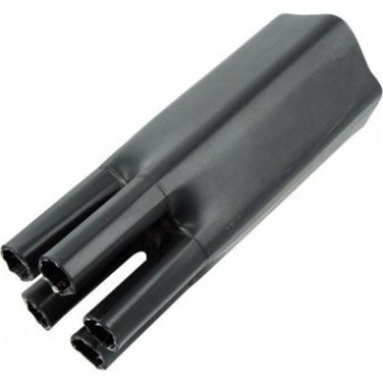 Термоусаживаемая перчатка REXANT на 5 жил 70.0/38.0 мм черная