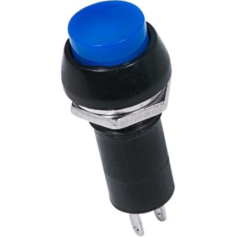 Выключатель-кнопка REXANT PBS-11А 250V 1А (2с) ON-OFF синяя